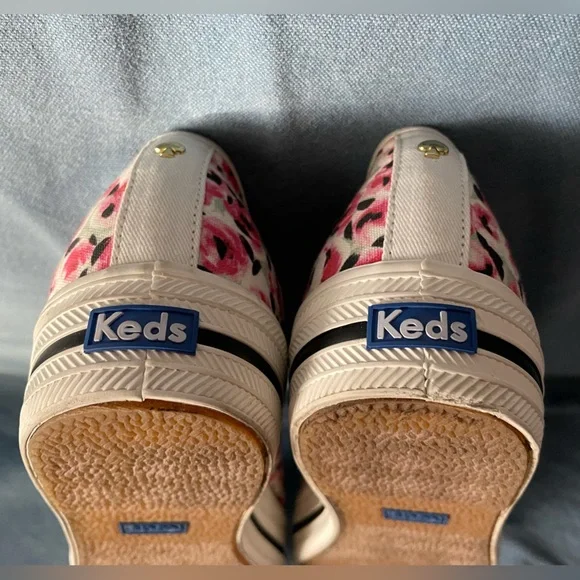 Keds x Kate Spade Triple Kick Rose Garden Canvas Sneakers Size 11 (Euro 42) - Picture 6 of 9